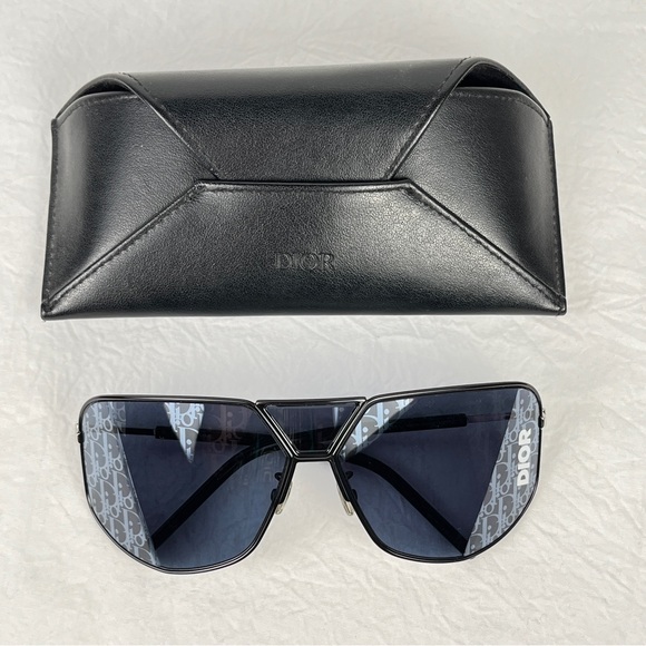 Dior Diorultra (8077R) Shield Logo Unisex Sunglasses Like New MSRP $680 - Picture 1 of 15